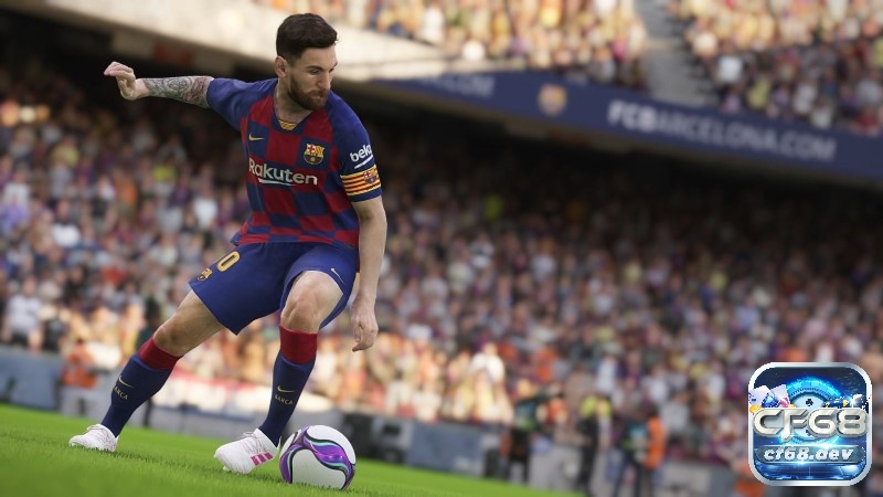 Game đá banh hay, chân thật nhất giúp bạn quẩy banh sân cỏ ảo eFootball PES được đánh giá cao nhờ đồ họa đẹp và lối chơi thiên về kỹ thuật cùng chiến thuật rõ ràng