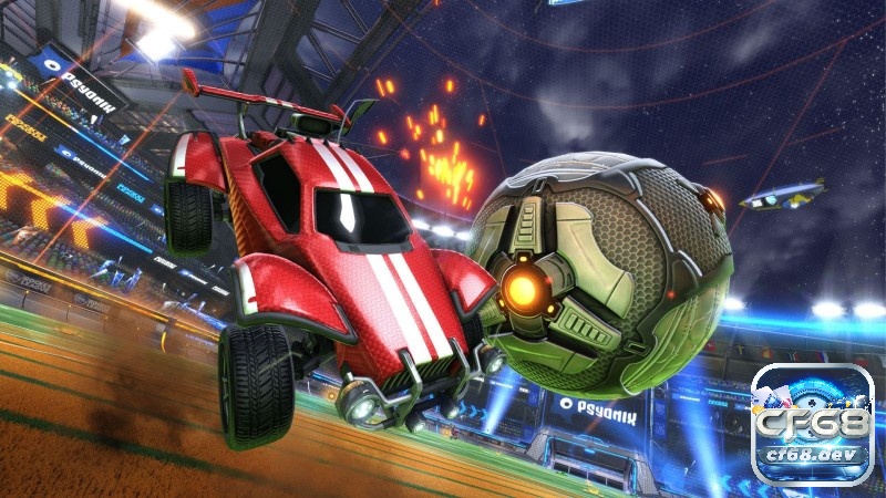 Game đá banh hay, chân thật nhất giúp bạn quẩy banh sân cỏ ảo Rocket League được yêu thích vì kết hợp bóng đá với đua xe theo cách cực kỳ sáng tạo