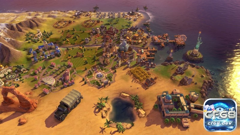 Game Sid Meier’s Civilization VI – Đế chế huyền thoại trở lại Rise and Fall mang đến cơ chế Kỷ Nguyên và Loyalty tác động mạnh đến cách quản lý đế chế