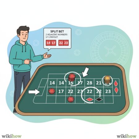 Cược đôi roulette (split bet) và cách đặt cược nhanh chóng