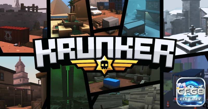 Game online không cần tải hay nhất cho bạn chơi liền Krunker io là game bắn súng nhịp độ cao hiếm hoi chạy mượt trực tiếp trên trình duyệt