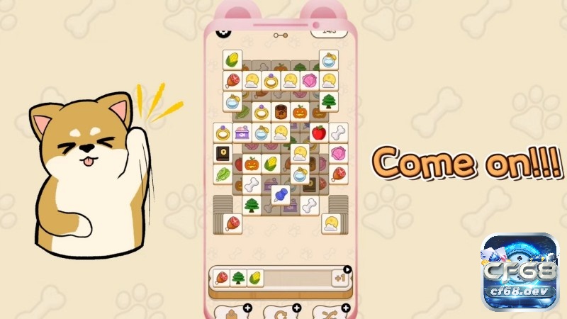 Game online puzzle hay nhất thử thách trí não cực đỉnh Doggo Go chinh phục người chơi bằng lối chơi match 3 quen thuộc nhưng tốc độ và độ khó tăng rất cuốn