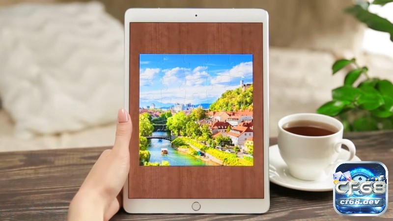 Game online puzzle hay nhất thử thách trí não cực đỉnh Jigsaw Puzzles Real mang lại trải nghiệm ghép tranh cổ điển nhưng tiện lợi ngay trên điện thoại