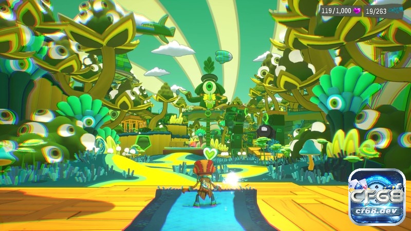 Game Psychonauts 2: Game 3D platform giàu cảm xúc Nhịp di chuyển và vượt địa hình tạo cảm giác thỏa mãn rõ rệt