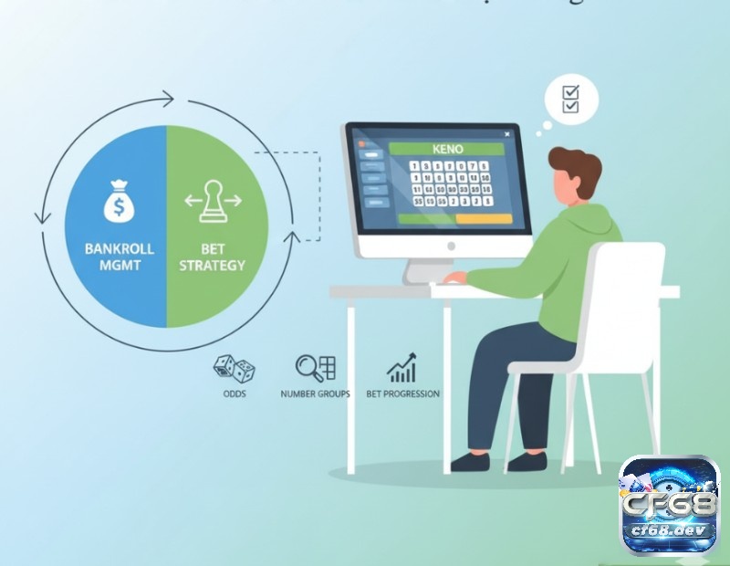 Quản lý vốn chơi Keno – Cách chia ngân sách và hạn chế rủi ro Người chơi Keno cần kết hợp quản lý vốn và chiến thuật đặt cược để tối ưu hóa cơ hội thắng cược
