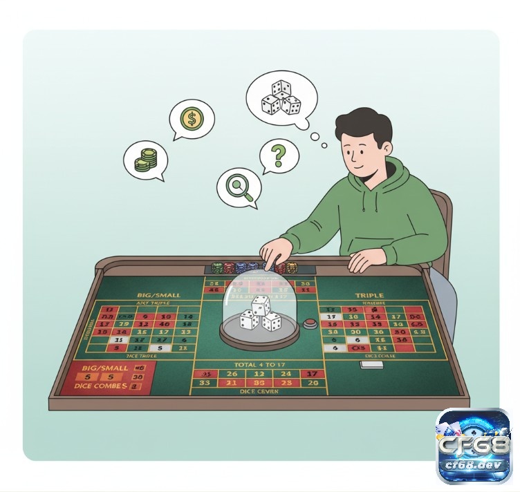 Sic Bo là gì? Khám phá luật chơi, cách đặt cược chi tiết Sic bo là gì? Phân tích chi tiết tại cf68!