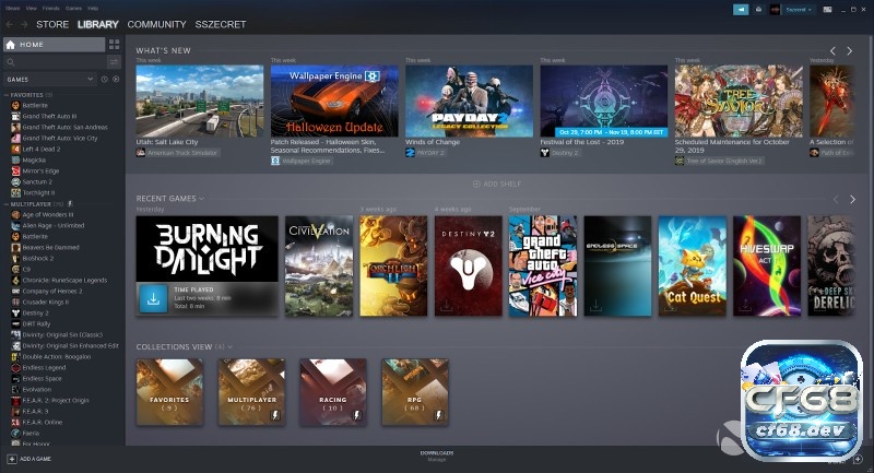 Web tải game PC chính thức an toàn, nhiều ưu đãi Steam là nền tảng phổ biến, nhiều game và sale mạnh