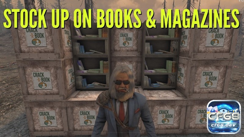 Game 7 Days to Die: Sinh tồn giữa "Trăng Máu" kinh hoàng Loot kệ sách trong khu nhà hoang để tìm magazine mở khóa