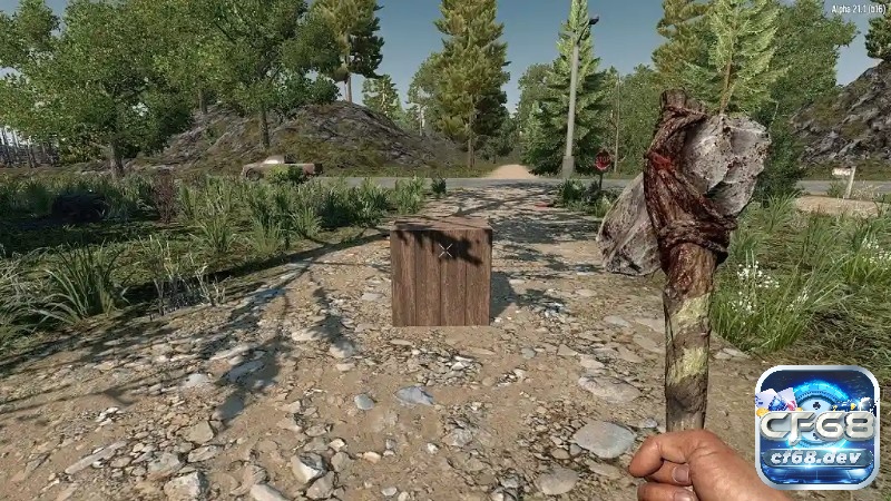 Game 7 Days to Die: Sinh tồn giữa "Trăng Máu" kinh hoàng Người chơi khởi đầu trong game 7 Days to Die bằng việc thu thập gỗ và đá