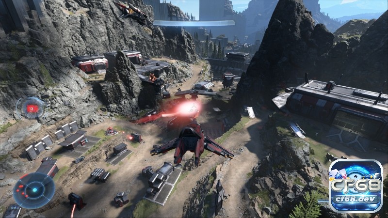 Game Halo Infinite FPS quân sự khốc liệt, đấu trí căng não Nhóm Banished phòng thủ căn cứ với nhiều lớp hỏa lực và vị trí