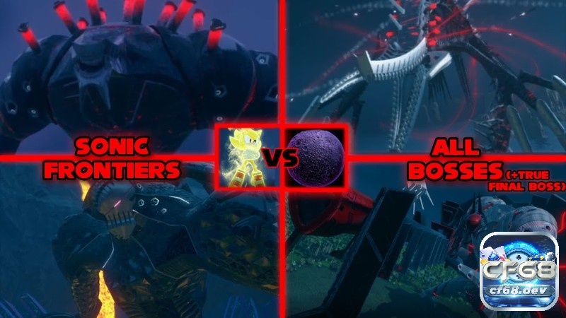 Game Sonic Frontiers: Hành trình thế giới mở của nhím xanh Trận trùm titan tạo cao trào mạnh về âm nhạc và hình ảnh, nhưng cần camera ổn định để giữ nhịp chiến đấu