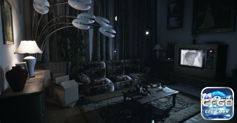 Game Visage: Trải nghiệm ranh giới cuối cùng của sự kinh dị Tiếng động nhỏ như radio tự bật cũng đủ khiến người chơi đứng khựng lại để nghe ngóng