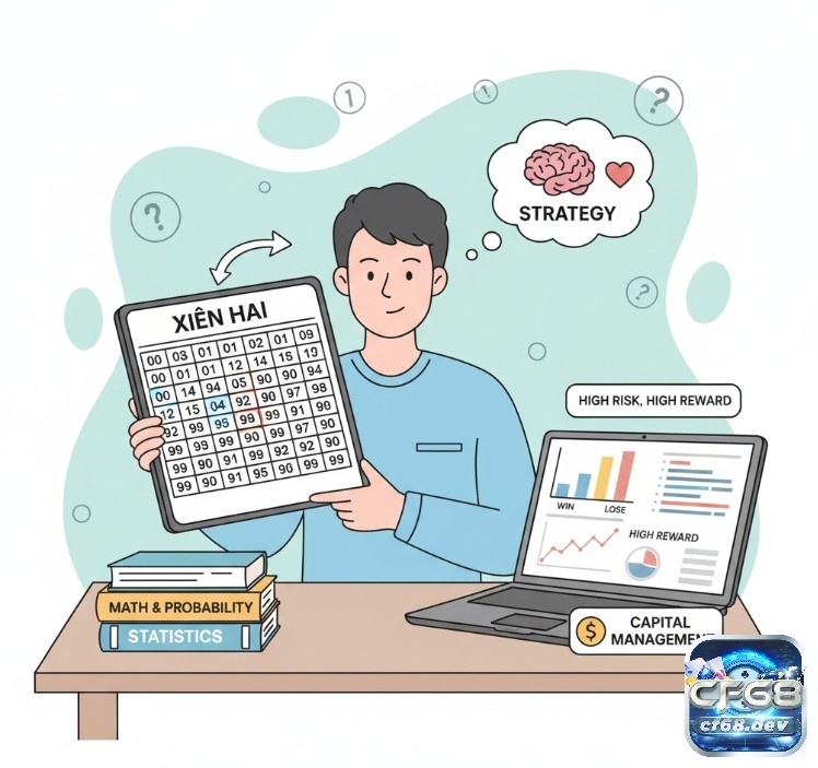 Lô xiên hai là gì? Giải đáp chi tiết A-Z và bí kíp thắng lớn Người chơi lô đề lập chiến lược ""săn"" lô xiên hai cùng phân tích bạc nhớ và giải đặc biệt để tối ưu hóa xác suất thắng