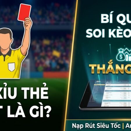 Tài xỉu thẻ phạt là gì? Bí quyết soi kèo uy tín, thắng lớn