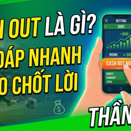 Cash Out là gì trong cá cược? Giải đáp nhanh, mẹo chốt lời