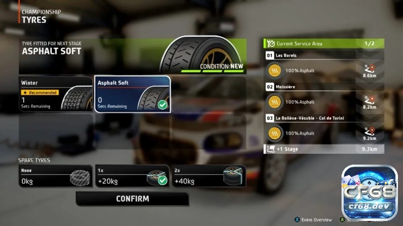 Game EA Sports WRC - Đỉnh cao đua xe địa hình thế giới mới Hệ thống nâng cấp trong game EA Sports WRC được làm khá chi tiết