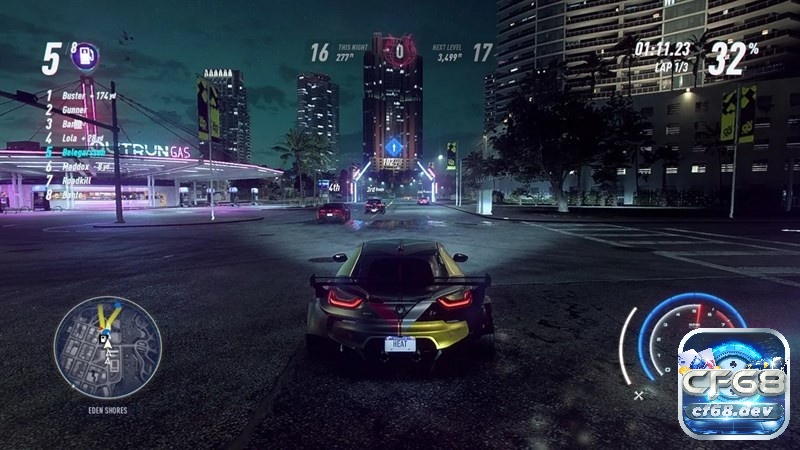 Game Need for Speed Heat - Game đua xe đường phố hấp dẫn Các đường đua được thiết kế dạng mở đa dạng với nhiều cung đường khác nhau