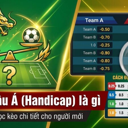 Kèo Châu Á (Handicap) là gì? Hướng dẫn đọc kèo chi tiết