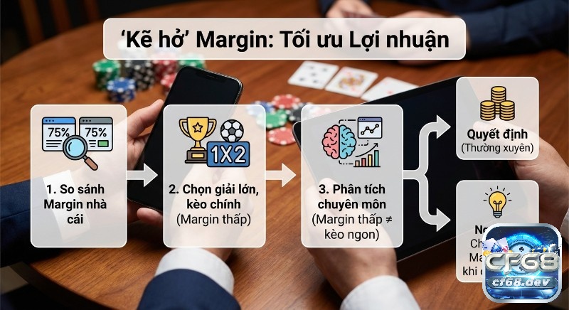Margin nhà cái là gì? Giải mã bí mật, cách tính chuẩn xác 2026 Hướng dẫn 3 bước khai thác Kẽ hở Margin tối ưu lợi nhuận bằng cách so sánh, chọn kèo và phân tích chuyên môn