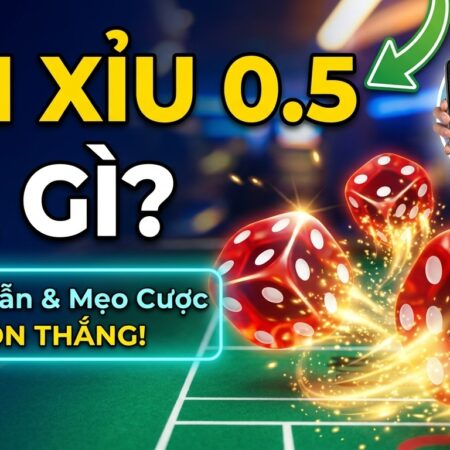 Tài Xỉu 0.5 là gì? Hướng dẫn cách chơi & mẹo cược luôn thắng