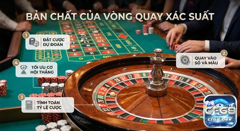 Casino roulette là gì? Tìm hiểu ngay để chơi uy tín, thắng lớn Tổng quan về bản chất trò chơi casino roulette là gì: 4 bước từ đặt cược dự đoán, quay số, tính tỷ lệ cược đến tối ưu cơ hội thắng