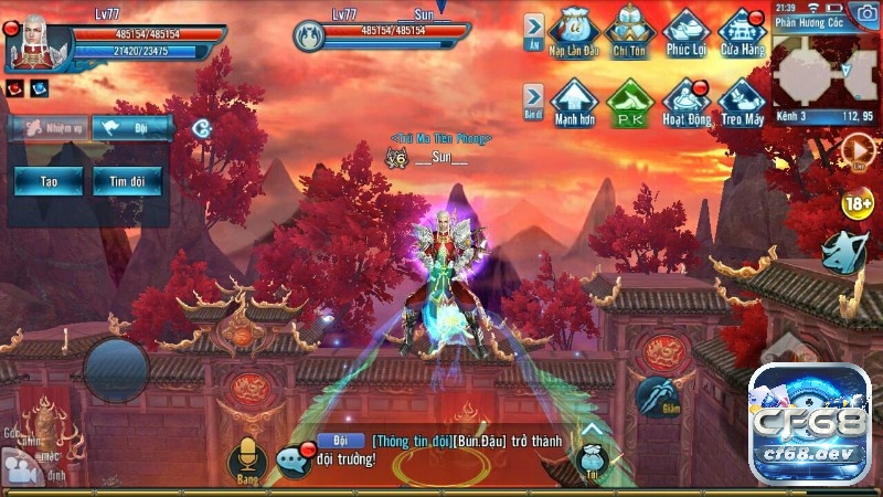 Tru tiên game mobile – Tuyệt tác tiên hiệp huyền ảo 2026 Sắp xếp hợp lý nhân vật có thể phát huy tối đa lượng sát thương