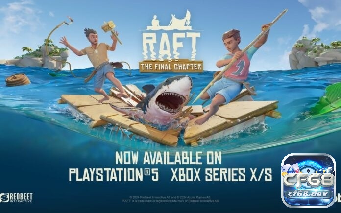 Game thế giới mở online miễn phí, phiêu lưu cực đã Raft game thế giới mở online sinh tồn trên đại dươngv