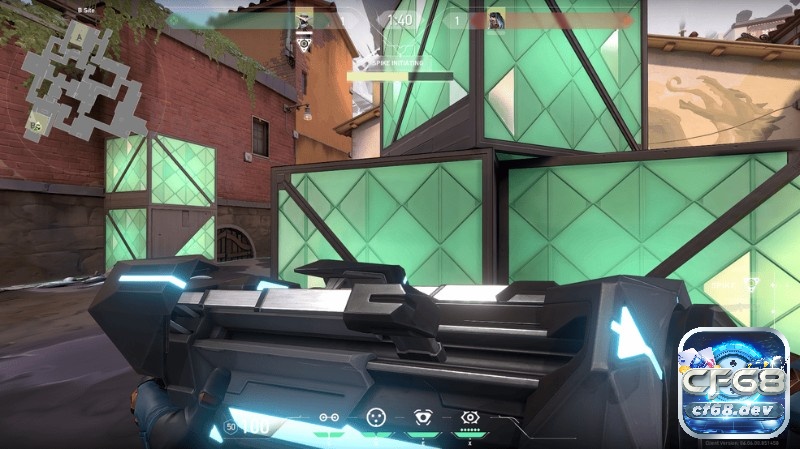 Game Valorant: Siêu phẩm FPS chiến thuật gay cấn Phe tấn công đặt Spike tại khu vực mục tiêu trong Valorant