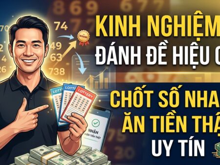 Kinh nghiệm đánh đề hiệu quả: Chốt số nhanh, ăn tiền thật uy tín
