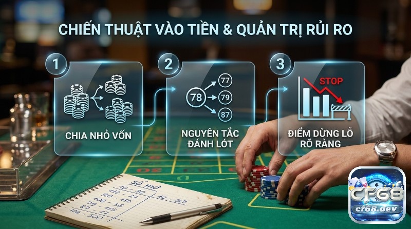 Mơ thấy đi cầu đánh số gì? Giải mã con số vàng uy tín. Chiến thuật vào tiền và quản trị rủi ro khi áp dụng sổ mơ, chia nhỏ vốn, nguyên tắc đánh lót 78-77-79-87, và điểm dừng lỗ rõ ràng trên bàn cờ bạc