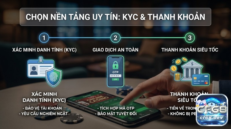 Mơ thấy đi cầu đánh số gì? Giải mã con số vàng uy tín. Tiêu chí chọn nền tảng uy tín: xác minh danh tính KYC nghiêm ngặt bảo vệ tài khoản, giao dịch an toàn OTP, thanh khoản siêu tốc tiền về trong phút