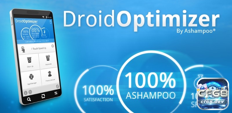 Tăng tốc độ game cho android: Tối ưu trải nghiệm hiện nay Droid Optimizer tăng tốc độ game cho android